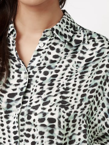 DESOTO Viskosebluse 'Florine', glatte, fließende Qualität in Grün