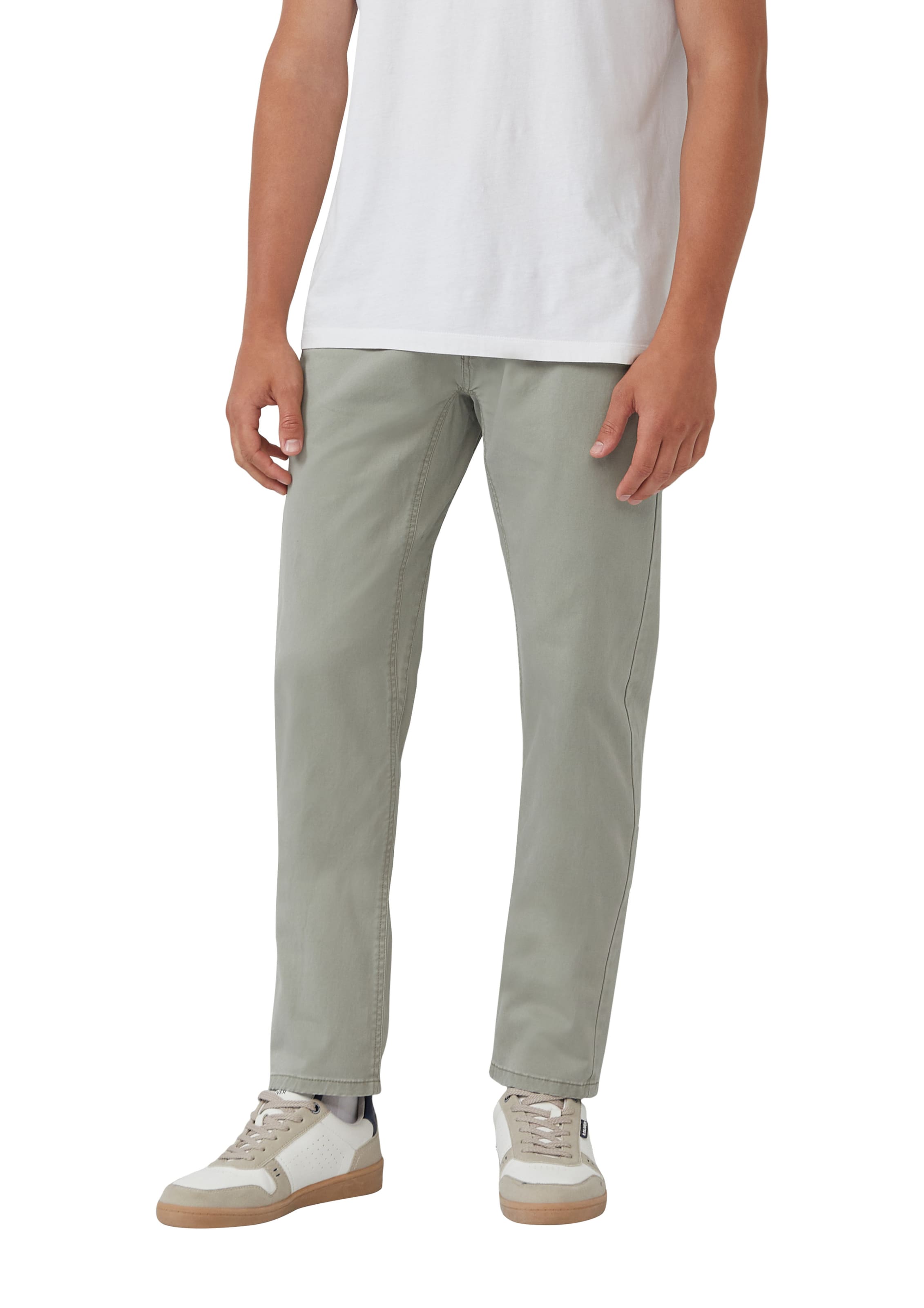 žalia s.Oliver Standartinis Kelnės: priekis