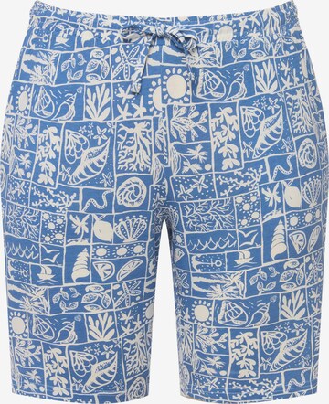 Ulla Popken Pajama Pants in Blue: front