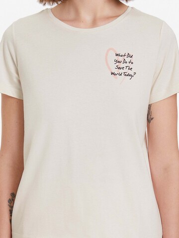 T-shirt 'Save The World' WESTMARK LONDON en beige