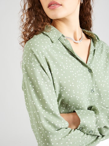 VERO MODA Blouse 'Bumpy' in Green