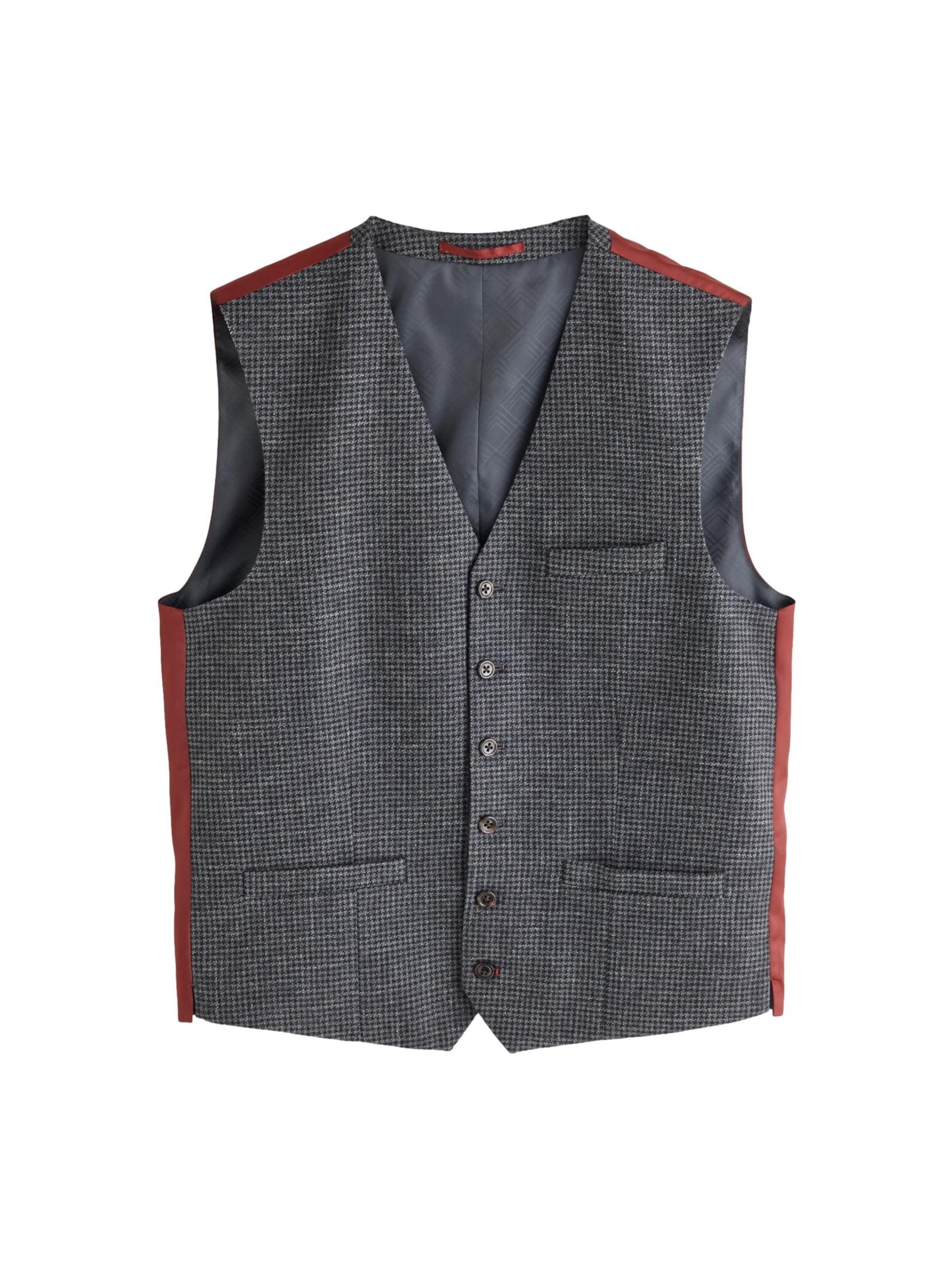 Gilet da completo di Next in grigio: frontale