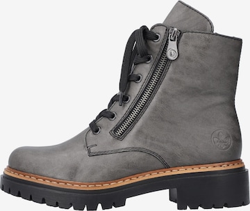 Rieker - Botines con cordones en gris