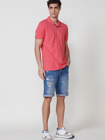 KOROSHI Poloshirt in Pink