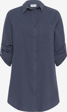 Kaffe - Blusa en azul: frente