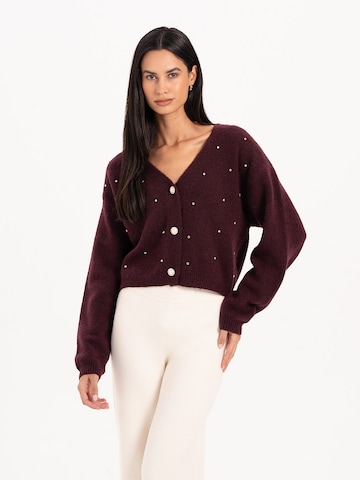 MYLAVIE by Sarah Harrison Kardigán - piros: elől
