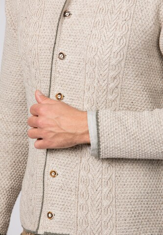 STOCKERPOINT Gebreid vest 'Caselli' in Beige