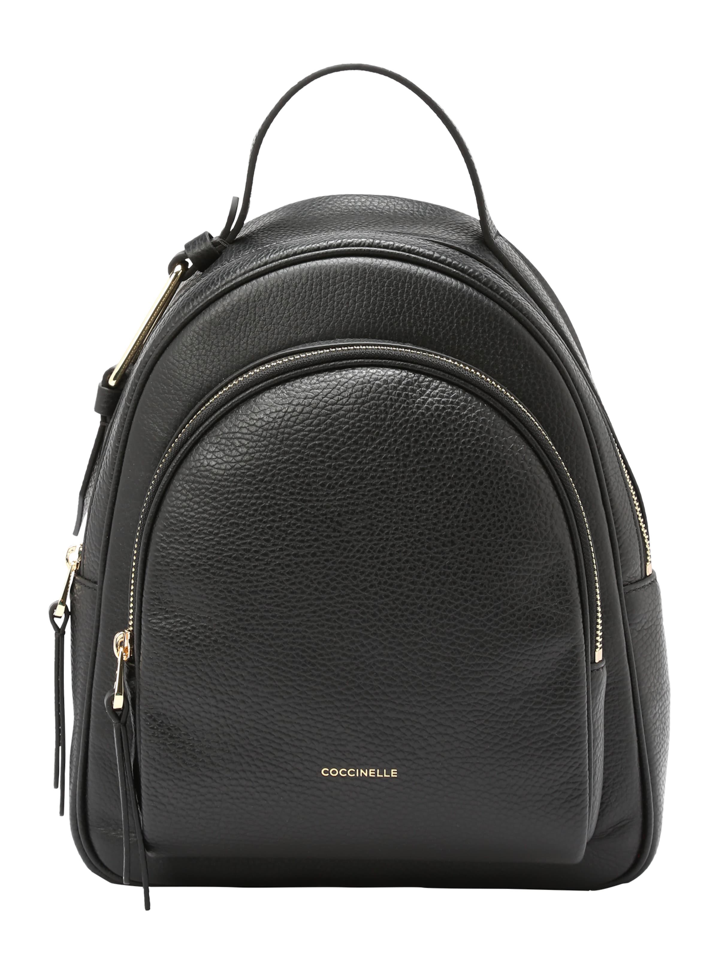 Coccinelle Seljakott 'MALORY', värv must: eest vaates