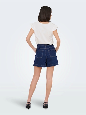 JDY Regular Shorts 'JDYVALERIE' in Blau