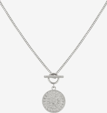GOOD.designs Necklace 'Sonne' in Silver: front