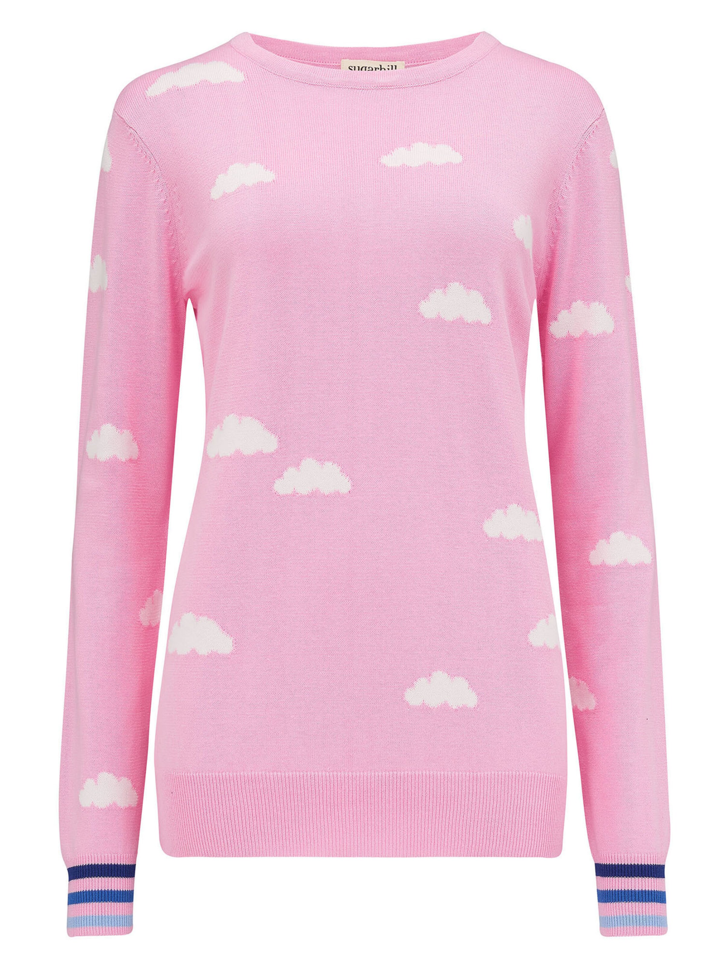 Frauen Pullover & Strick Sugarhill Brighton Pullover 'RITA PINK DREAMY DAYS' in Pink - CH05782