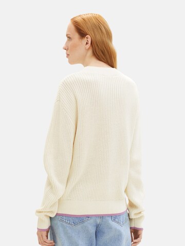 TOM TAILOR DENIM - Pullover em branco