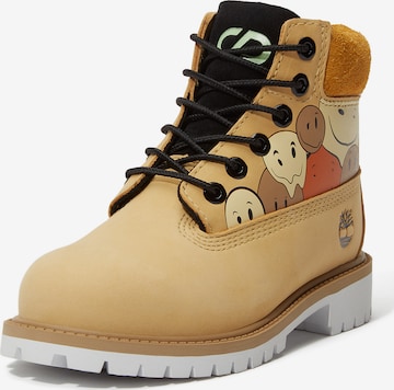 TIMBERLAND Ботинки в Желтый: спереди