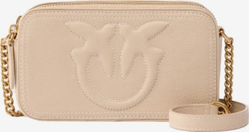 PINKO Schoudertas 'PINKO Crossbody Bag 'Carrie'' in Beige: voorkant