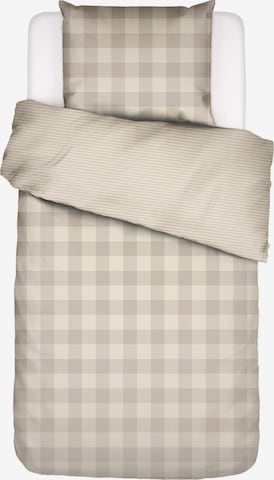 ESSENZA Duvet Cover 'Chess' in Beige: front