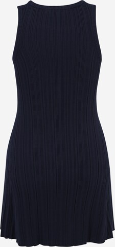 Vero Moda Petite Gebreide jurk 'STEPHANIE' in Blauw