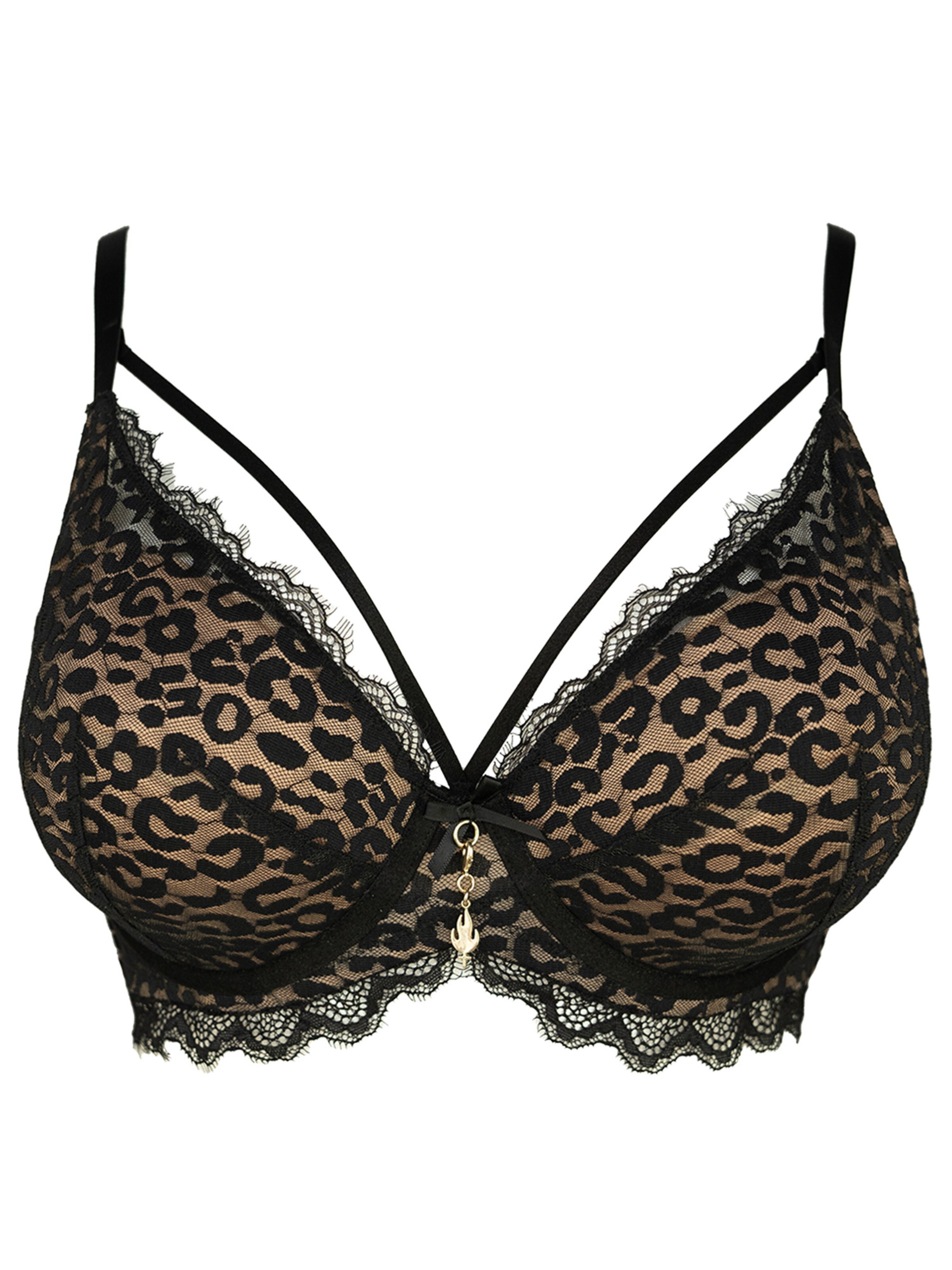 SugarShape Bra 'Valerie' in Black: front
