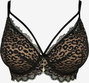 Soutien-gorge 'Valerie' SugarShape en noir : devant