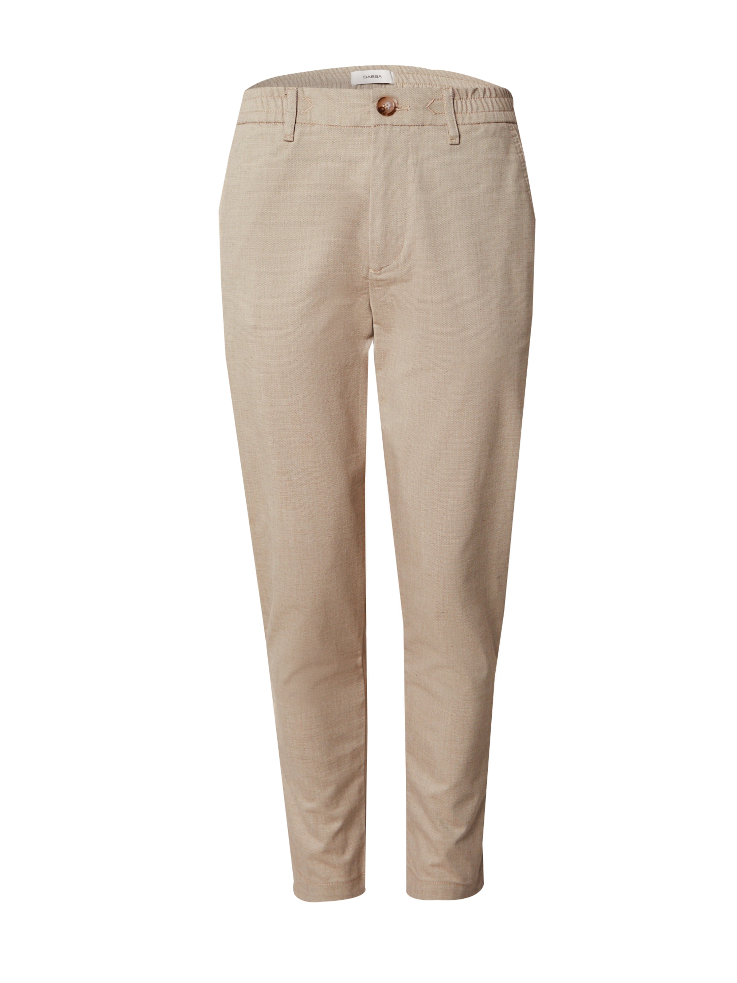 regular Pantaloni 'Monza Button Carre' di GABBA in beige: frontale