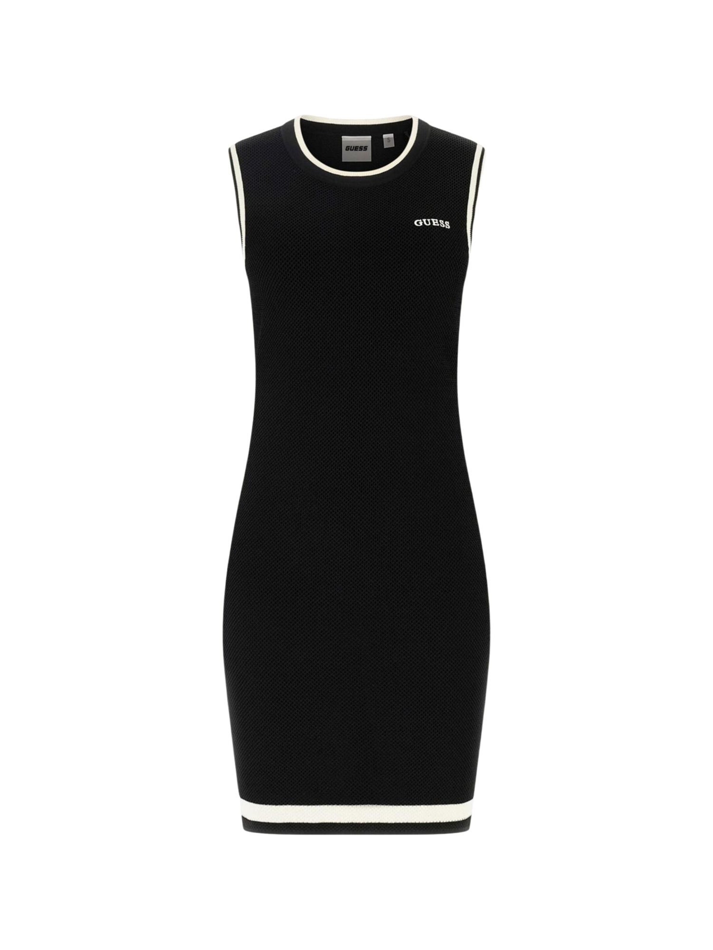 Abito 'GABRY CN SL SHORT DRESS SWTR V6GK04 Z0648' di GUESS in nero