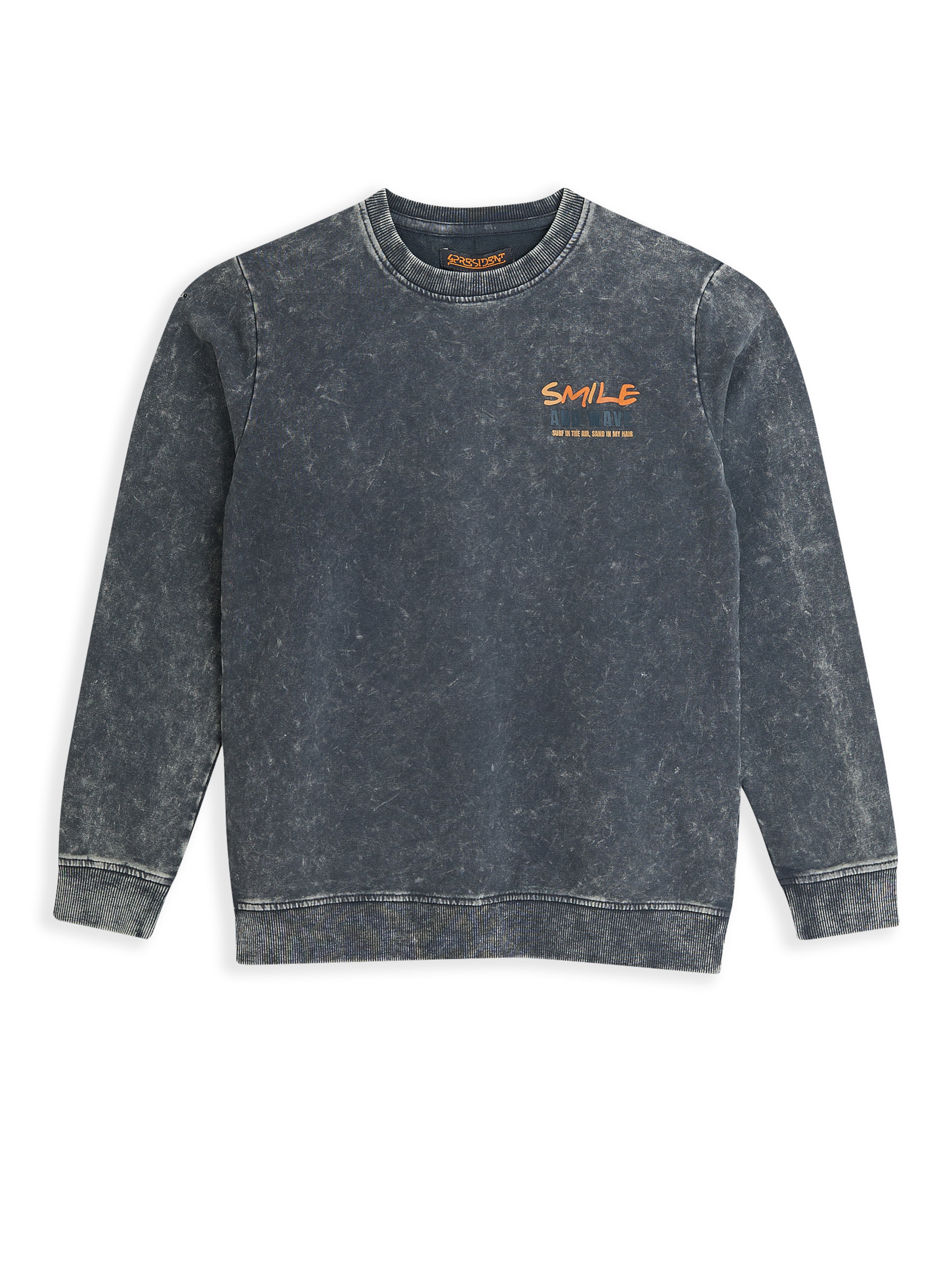 4PRESIDENT Pullover 'Olyn'‌‌‌‌‌ in Schwarz: Vorderseite