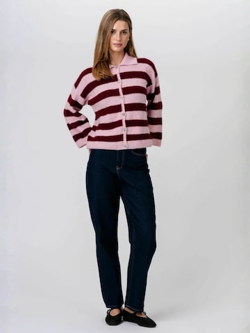 Pullover ' Josie Polo ' di TEESHOPPEN in rosso