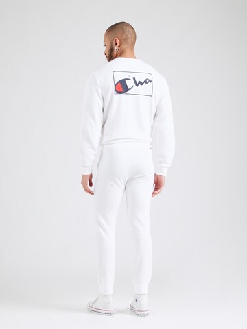 Effilé Pantalon Champion Authentic Athletic Apparel en blanc