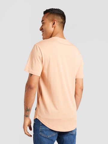 Only & Sons Regular fit Μπλουζάκι 'Matt' σε πορτοκαλί