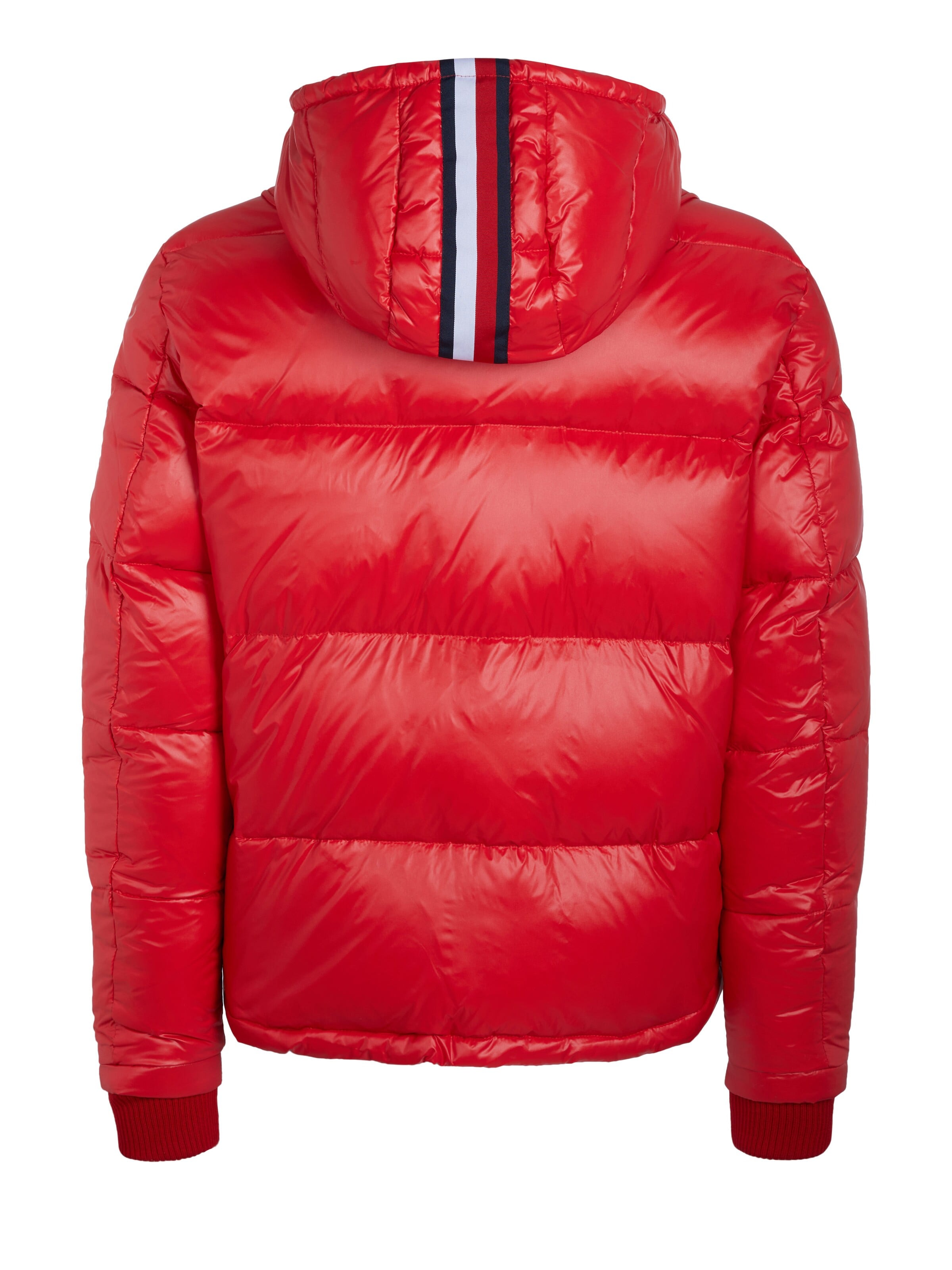TOMMY HILFIGER - Chaqueta de invierno 'Tommy Hilfiger Jacke mit abnehmbarer Kapuze' en rojo