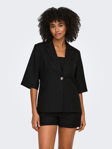 Blazer 'ONLBAIA' di ONLY in nero: frontale