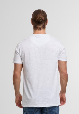 INDICODE JEANS - Camiseta 'Andorra' en blanco