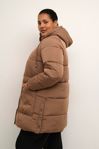 Manteau d’hiver 'Aliccia' KAFFE CURVE en marron