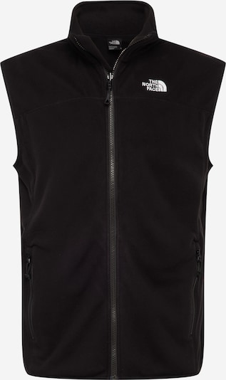 THE NORTH FACE Gilet de sport 'Glacier' en noir / blanc, Vue avec produit