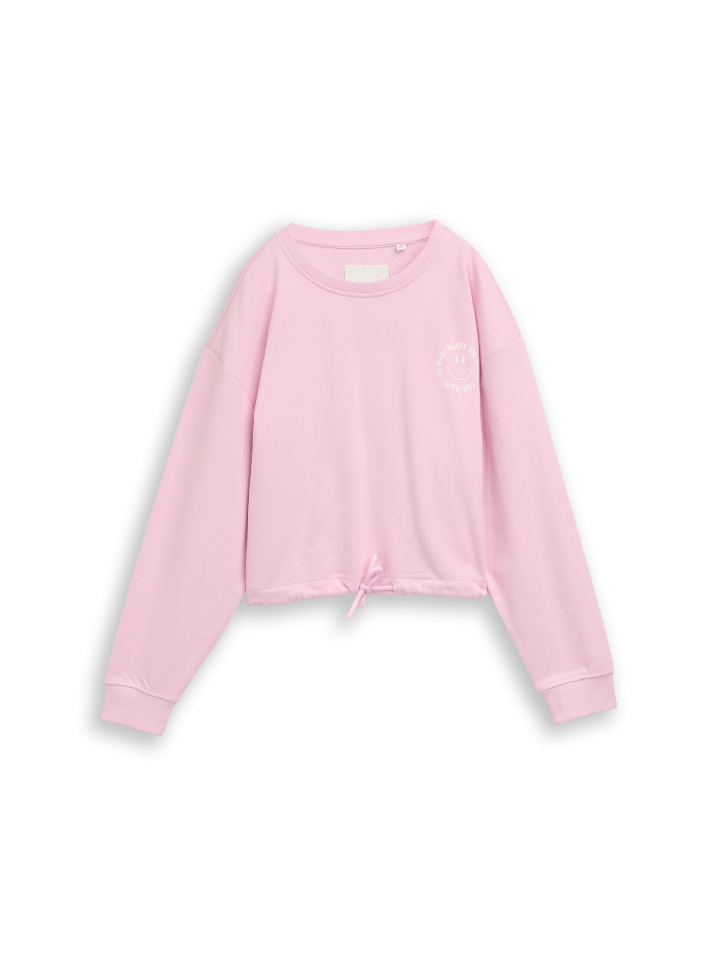 TOM TAILOR Sweatshirt in Pink: Vorderseite