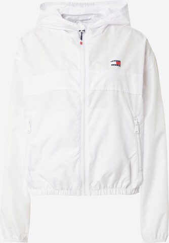 Tommy JeansPrijelazna jakna 'CHICAGO' - bijela boja: prednji dio