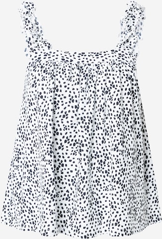 Dorothy Perkins Top in White: front