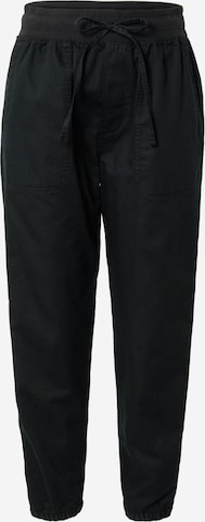 Effilé Pantalon GAP en noir : devant