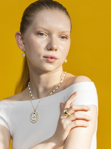 Luxenter Earrings 'Daton' in Gold