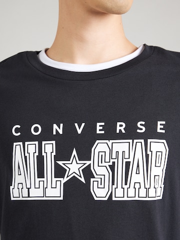CONVERSE - Camisa 'ALL STAR' em preto
