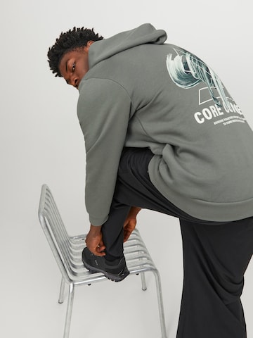 JACK & JONES Sweatshirt 'JCOTriangle' in Groen