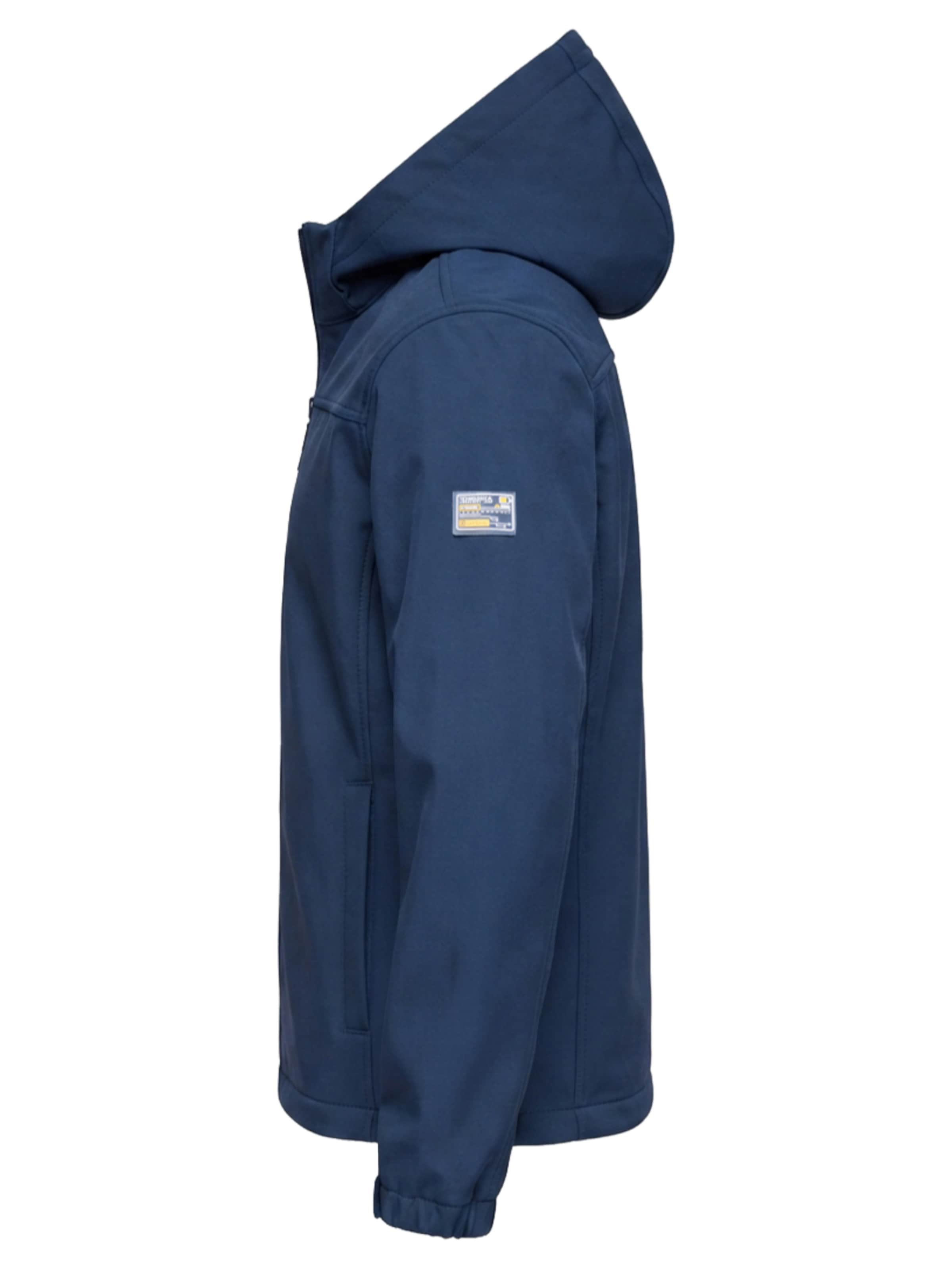 Ombre Between-season jacket in Blue