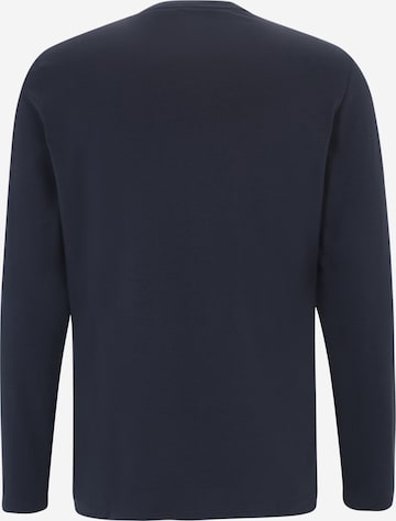 BOSS Orange Bluser & t-shirts 'Mix&Match LS-Shirt R' i blå