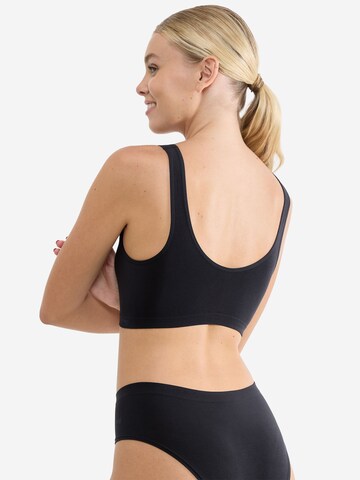 SLOGGI Bralette Bra ' Blue Go Sense ' in Black