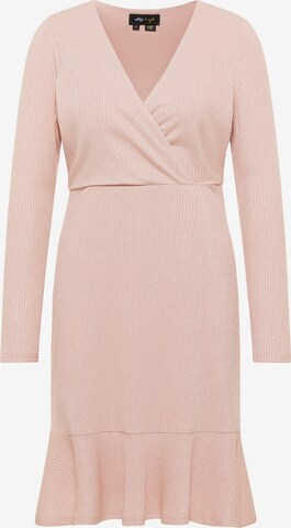 myMo at night Dress in Pink: front