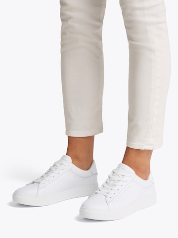 TOMMY HILFIGER Platform trainers 'Essential Court' in White