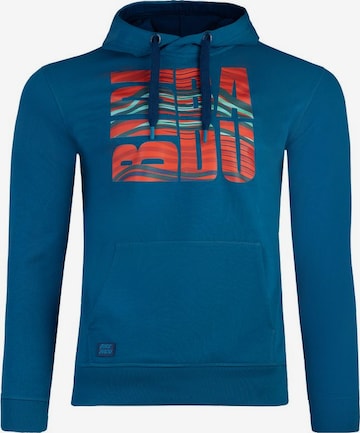 BIDI BADU Athletic Sweatshirt 'Khan' in Blue: front