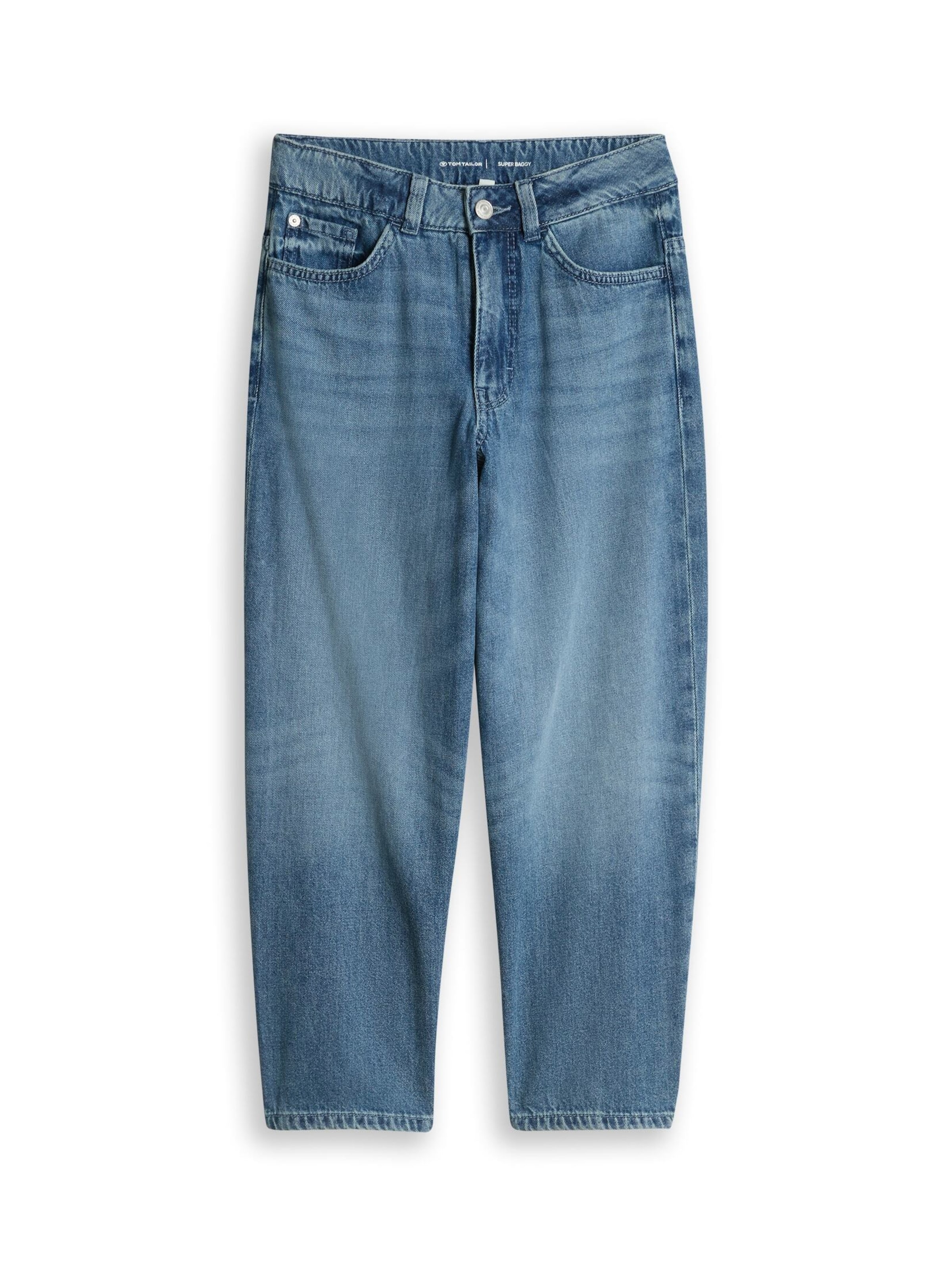 TOM TAILOR Loosefit Jacke in Blau: Vorderseite