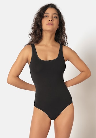 Skiny Body - Čierna: predná strana