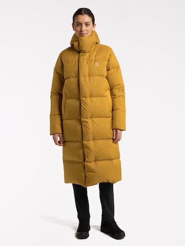 Haglöfs Outdoor Coat in Yellow: front