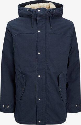 Parka invernale 'State' di Jack & Jones Plus in blu: frontale